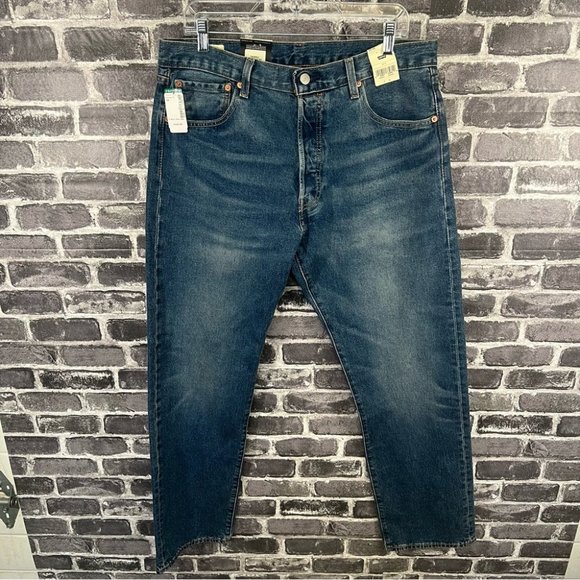 Levi's Premium 501 '93 STRAIGHT FIT MEN'S JEANS - Size 34 - Picture 6 of 14